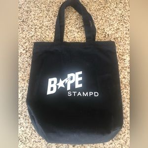 COPY - Bape x STAMPD tote 14x15” new